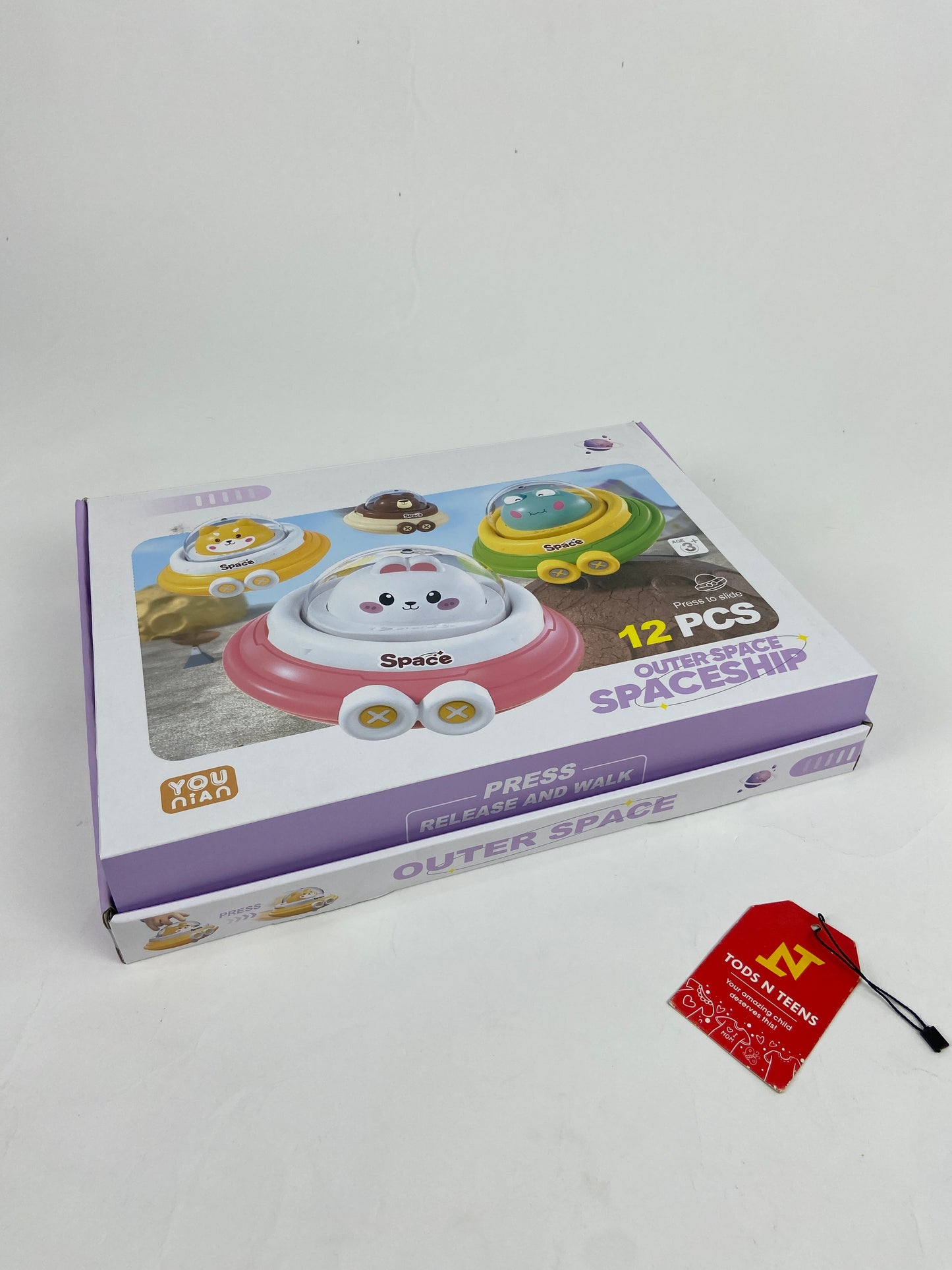 Press/Release and Walk Space Theme Toy - 661A-13