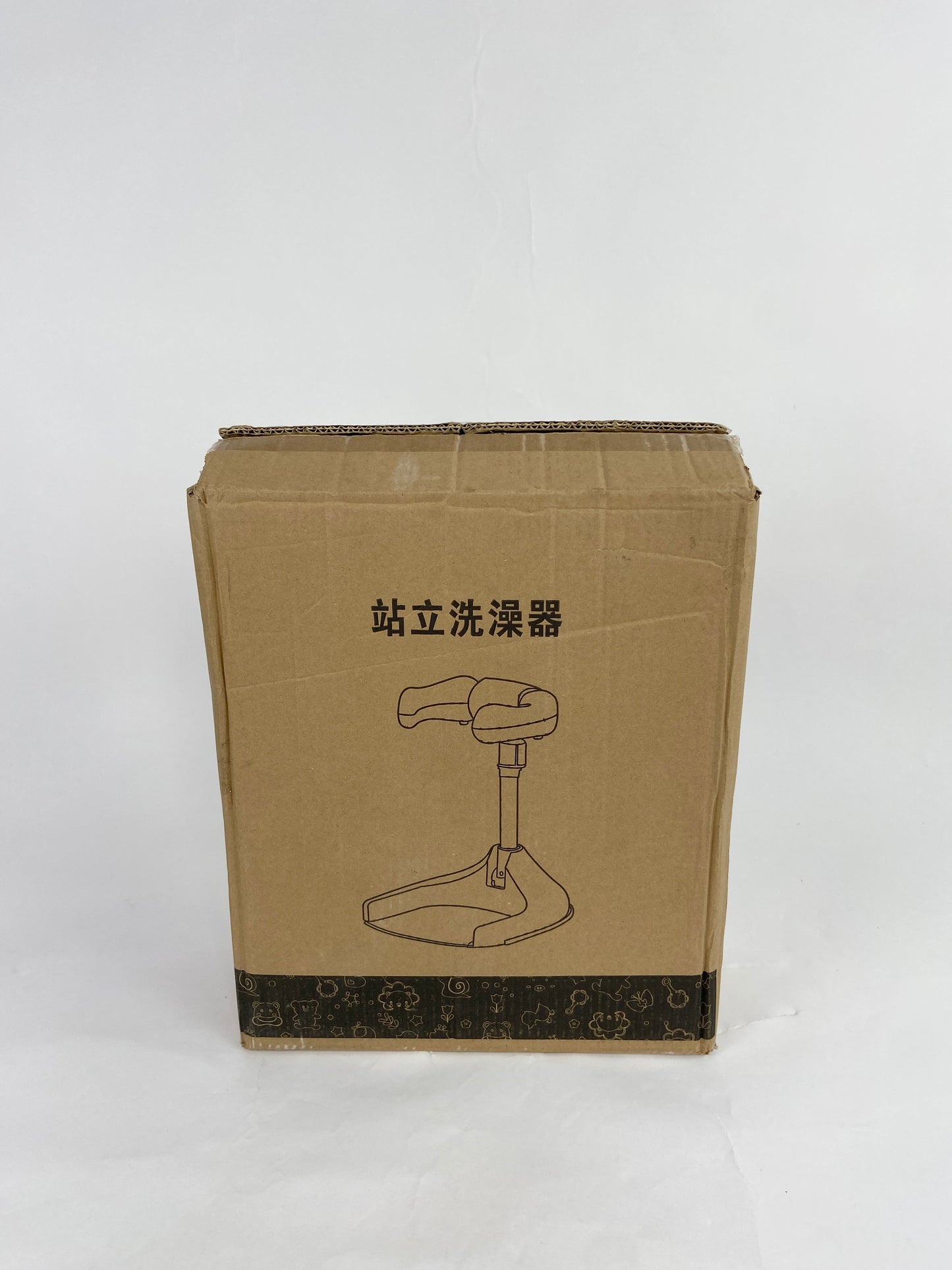 Shower Stand Bather for Baby Foldable Adjustable - Imported - BZ-6050