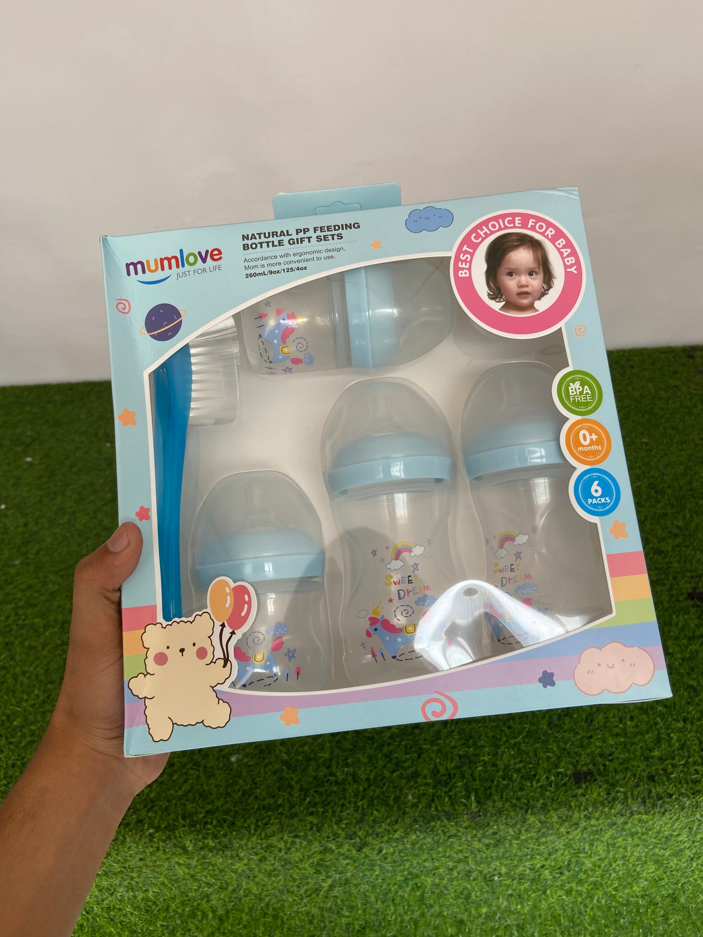 FE182-6 pieces baby Feeding set