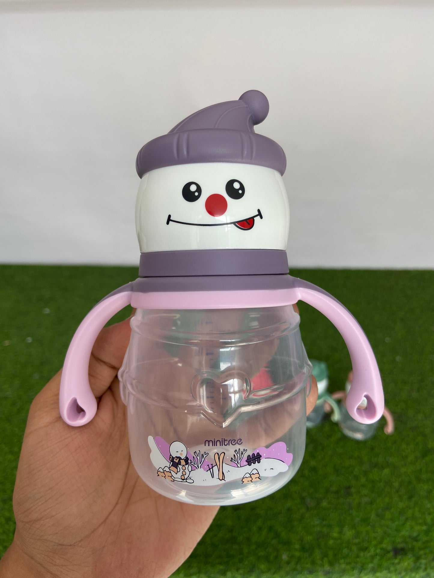 FE197-Snowman feeding bottle 210ML