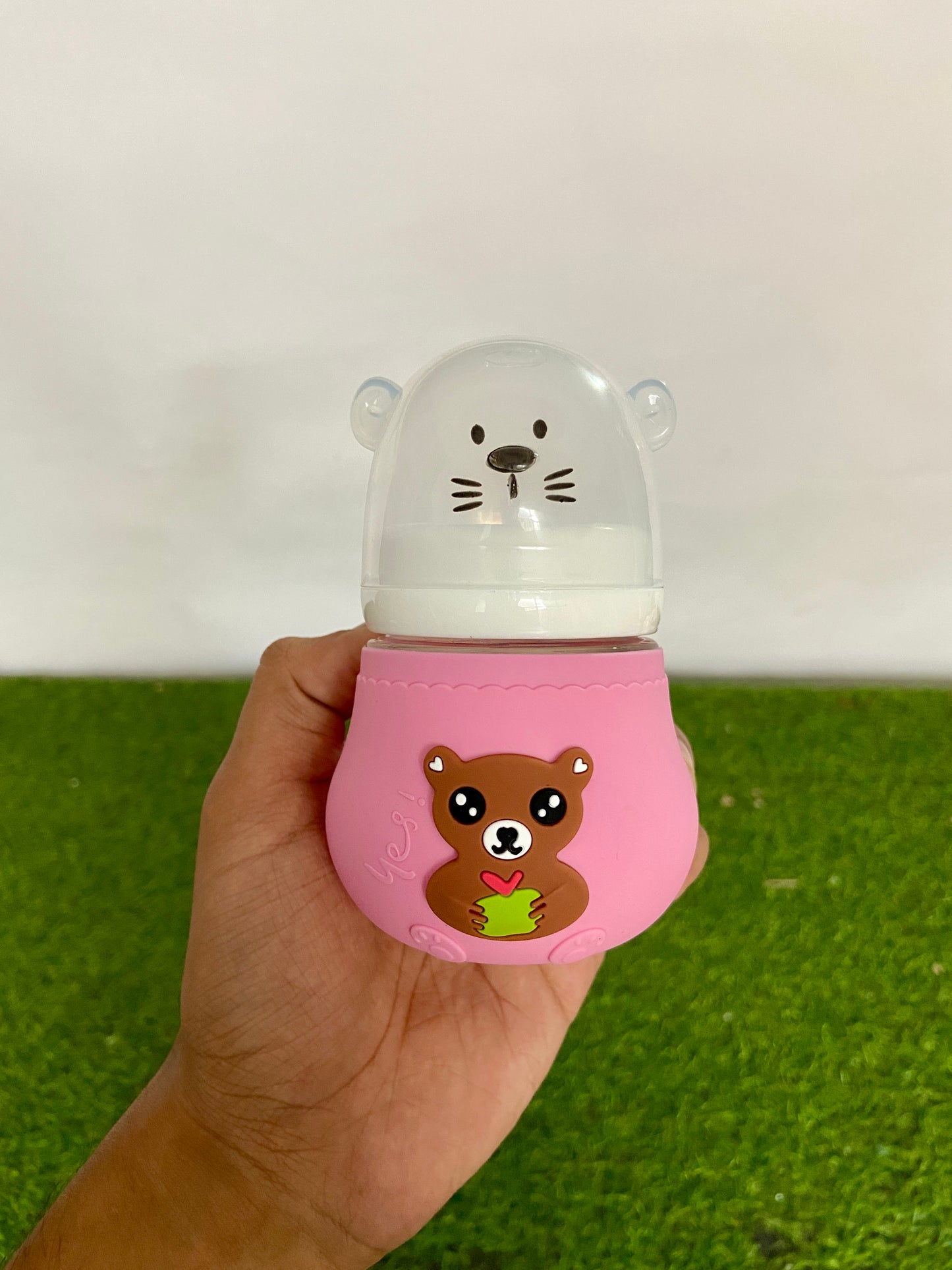 FE203-Kitten theme baby feeding Bottle 120ML