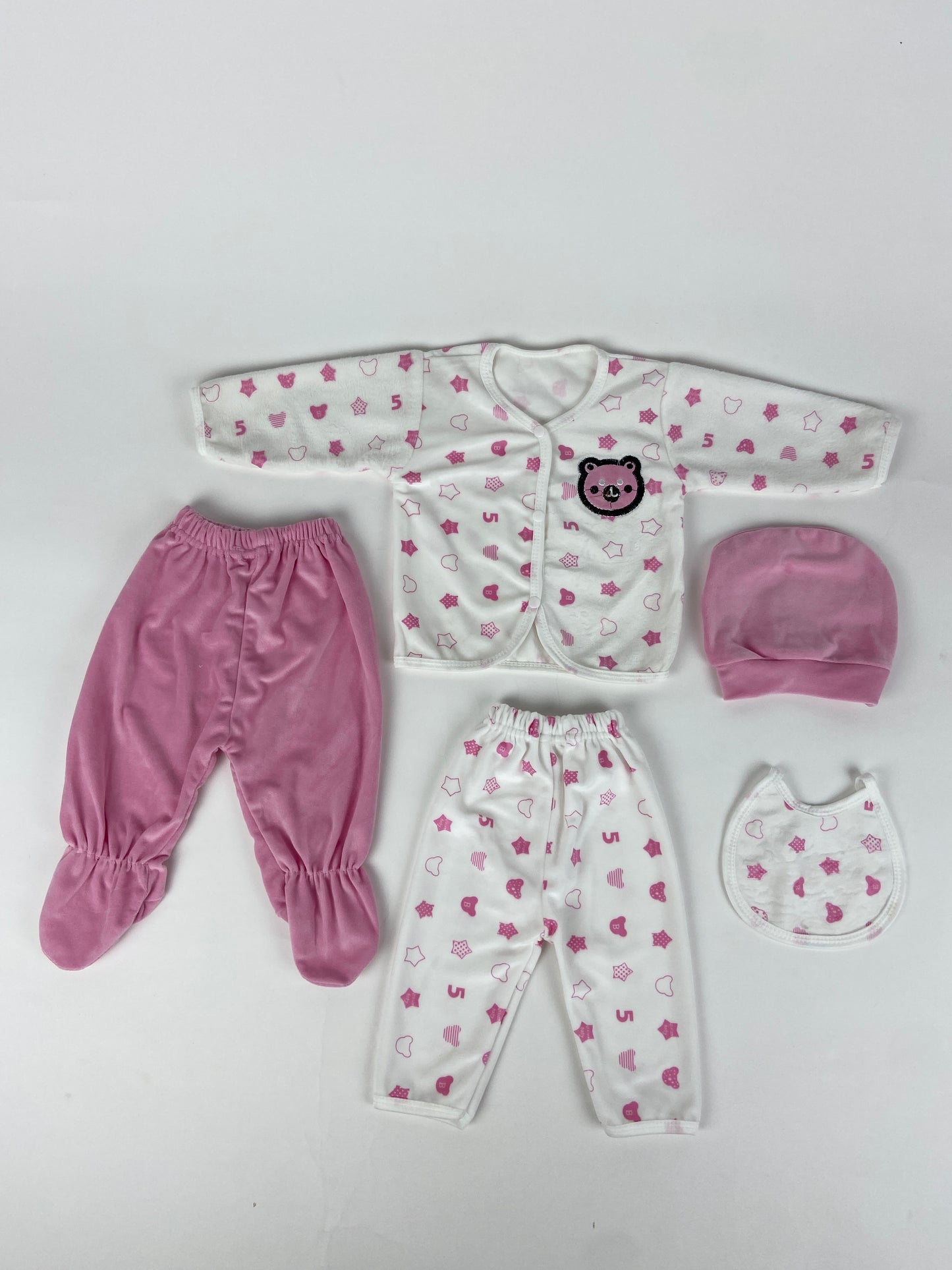 N1039-5 Pieces Winter Starter Set (0-3M)