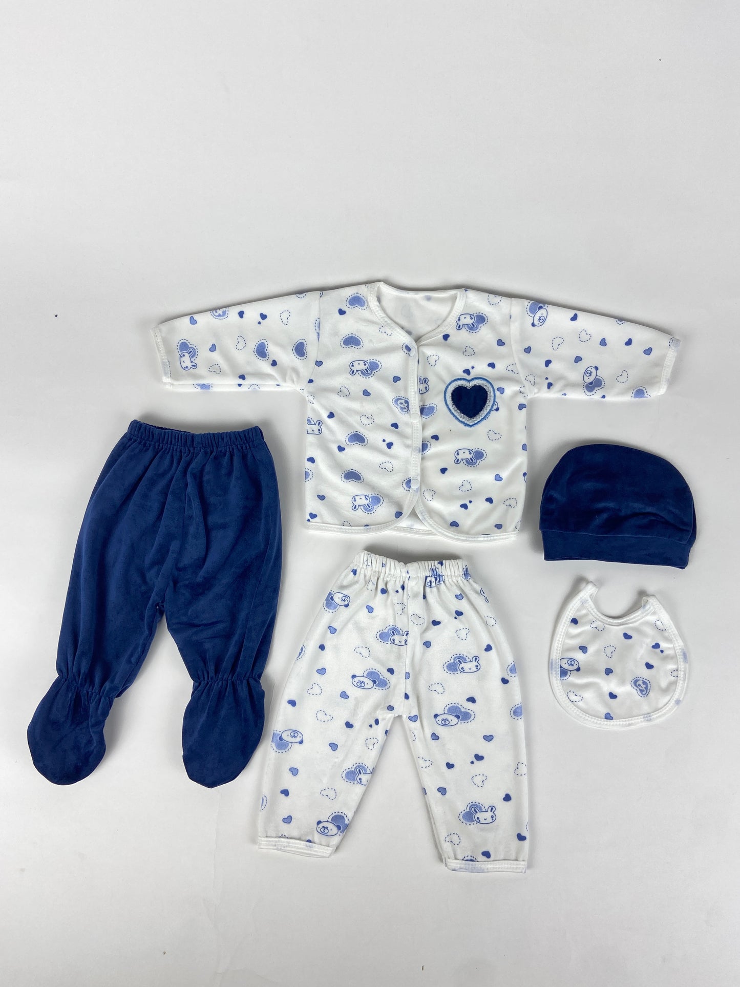 N1038-5 Pieces Winter Starter Set (0-3M)