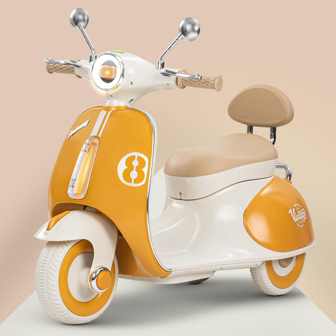 Vintage Battery Operated Vespa Scooter For Kids-M6188