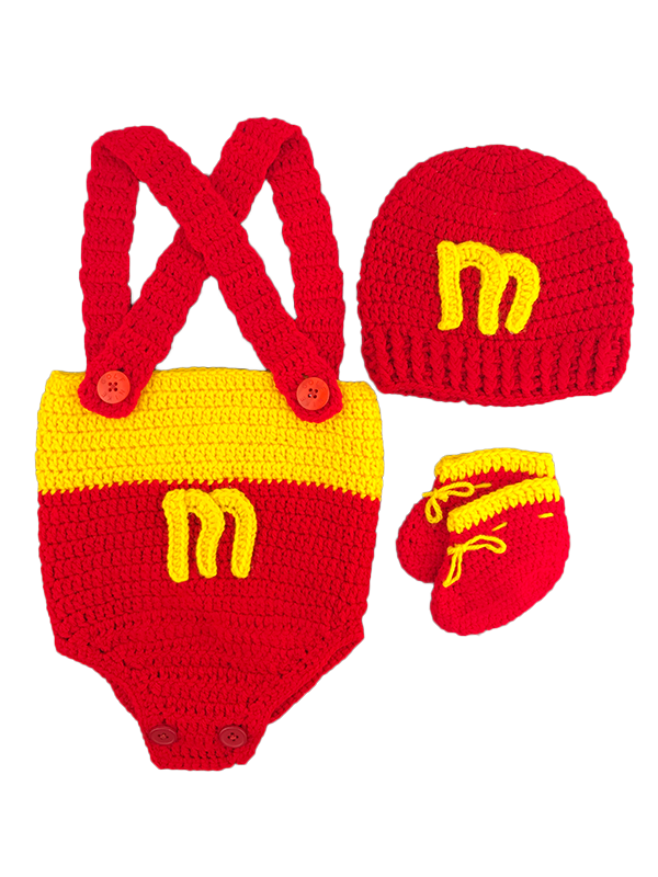 McDonald's Crochet Dress (0-12M)