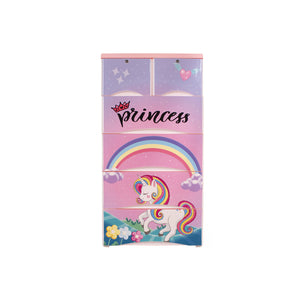Unicorn Theme 5 Layer Wardrobe