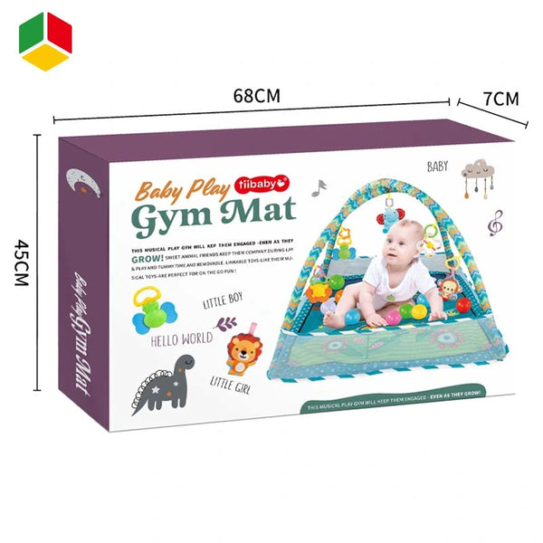 Tii Baby Play Musical Gym Mat 15 Balls (Rectangular)