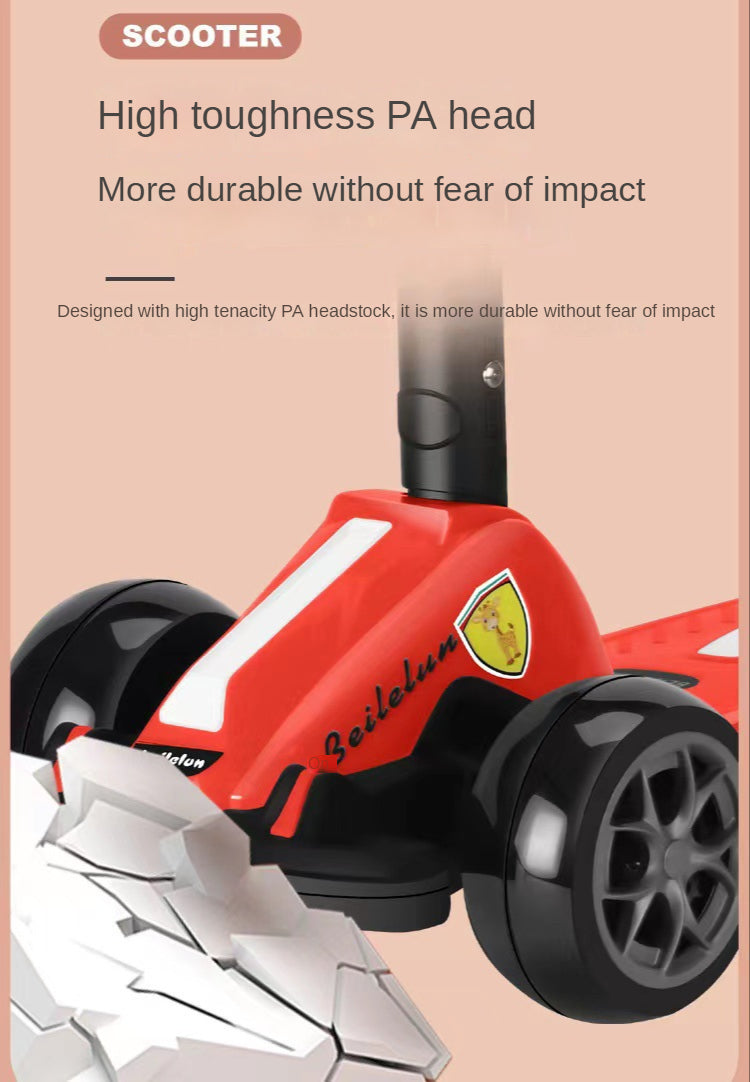 Formula-1 3 Wheel Scooty For Kids-BZ-F1