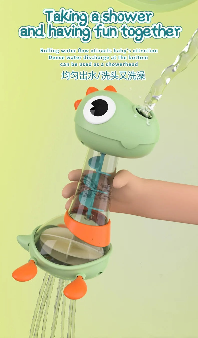 Children's Bath Water Spray Dinosaur Rotating Shower Head-Q06Y