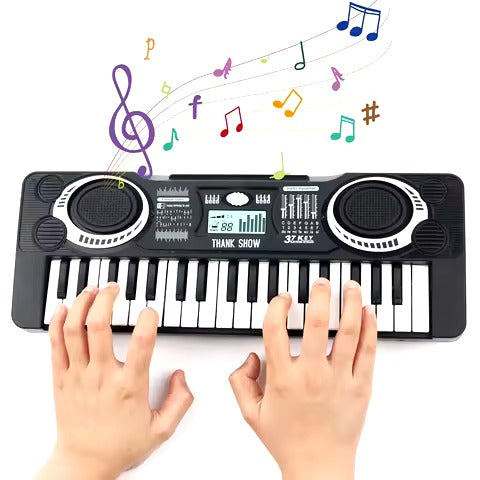 Portable 37 Keys Electronic Piano Musical Instrument Kids Toy-L8861