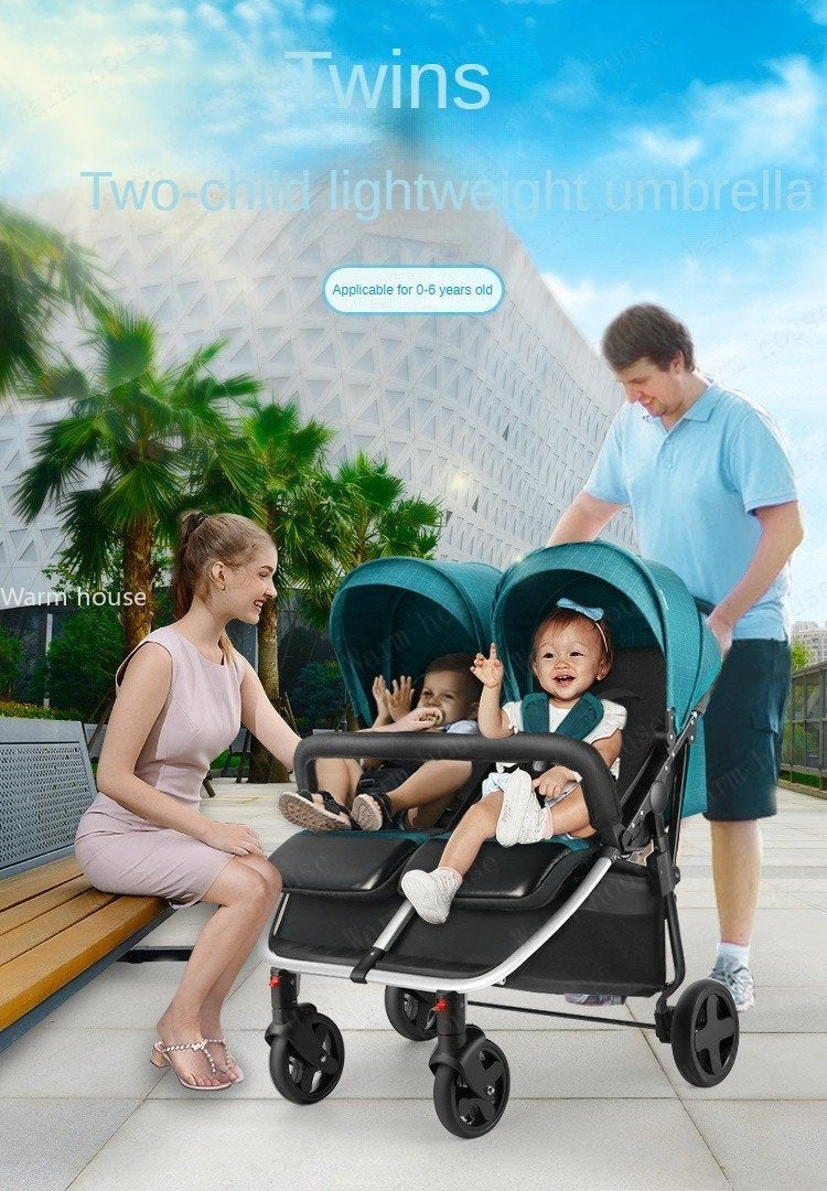 Shenma Prime Twin Baby Stroller-P798