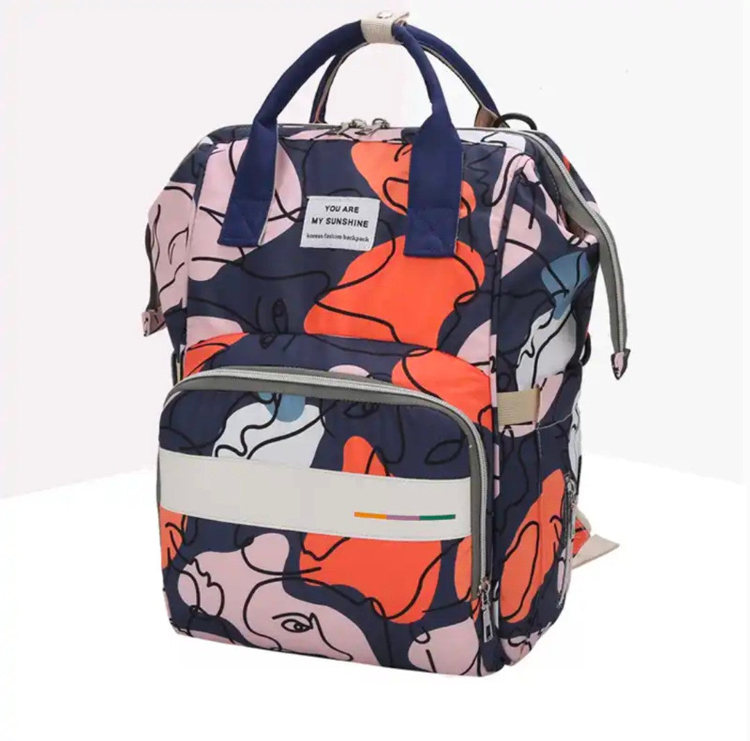 Baby Diaper Bag (Waterproof) Multi Color-DB218