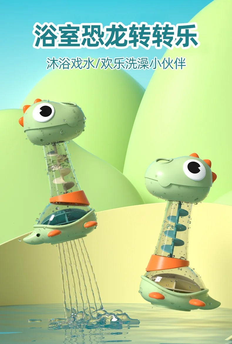 Children's Bath Water Spray Dinosaur Rotating Shower Head-Q06Y