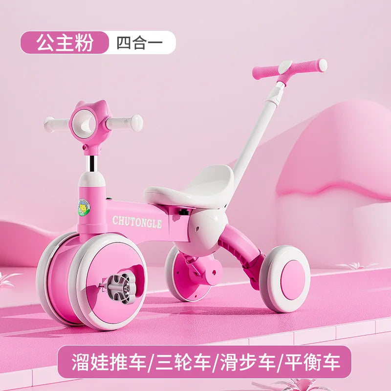Push Tricycle with Handle for Toddlers