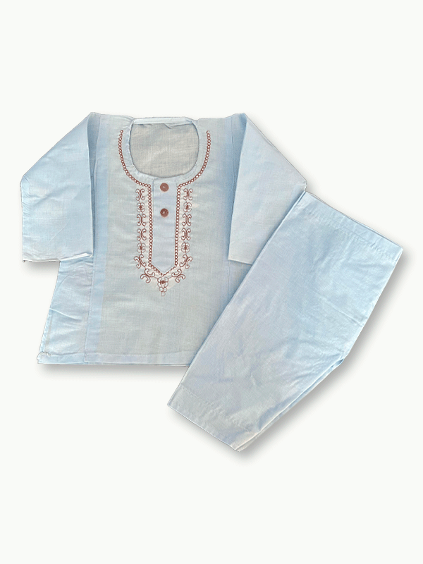 Hand Stichted Kurta Pajama (Newborn)