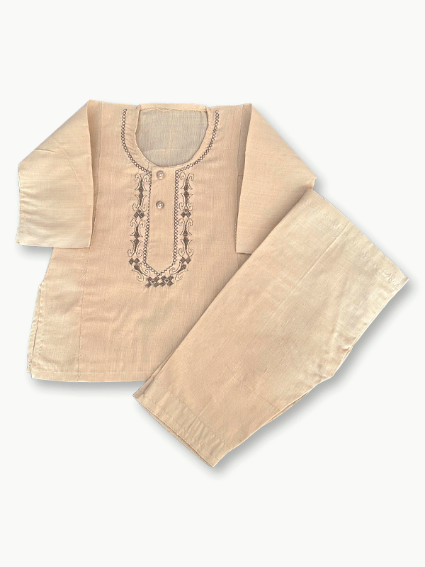 Hand Stichted Kurta Pajama (Newborn)