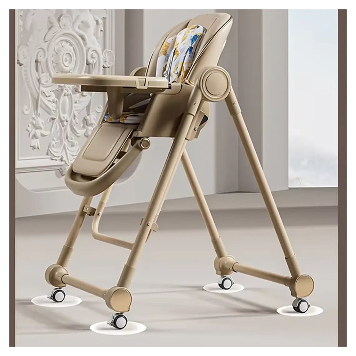 Multifunctional Baby High Feeding Chair with Swing Function-BZ-S700