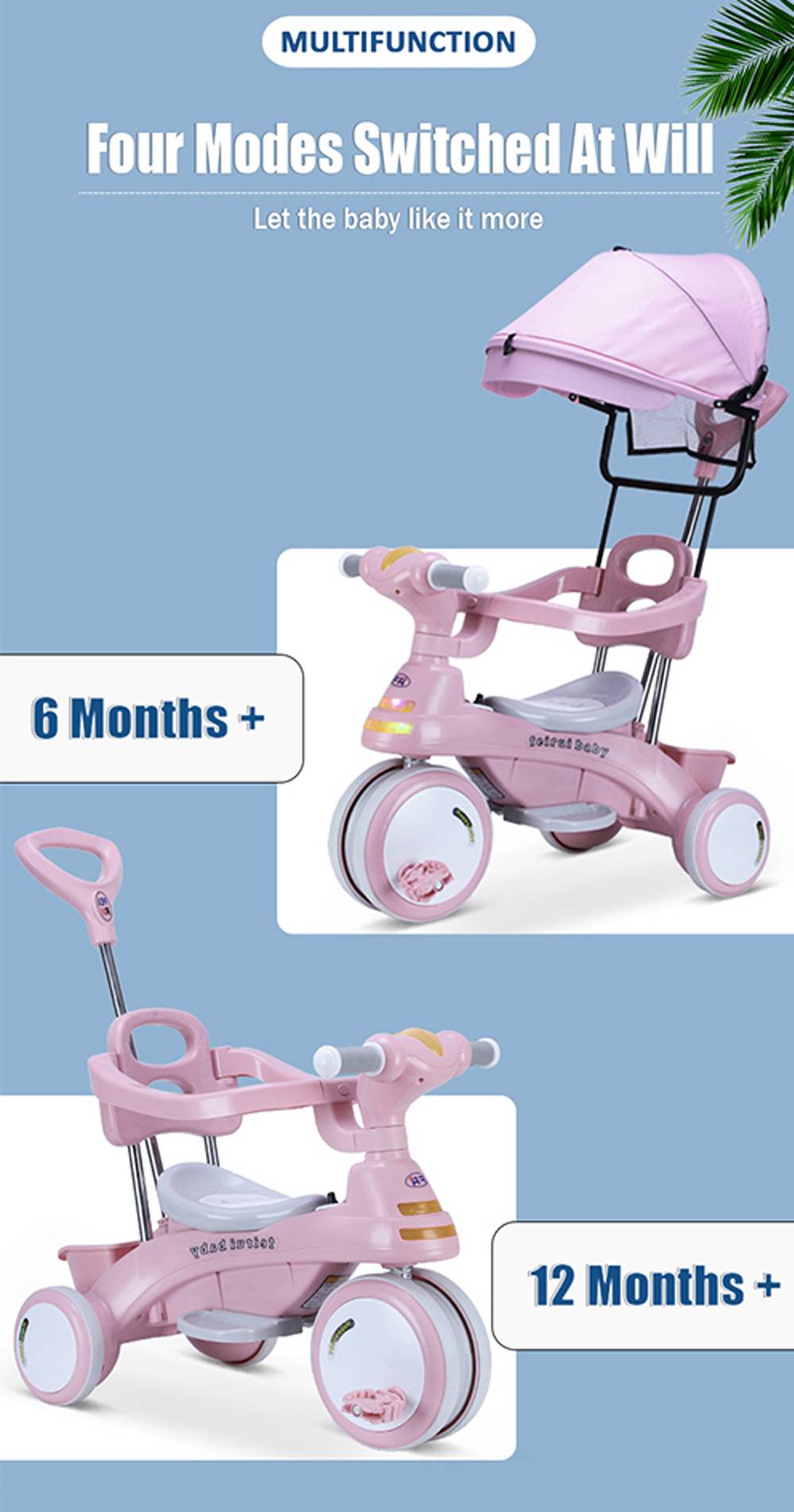 3-in-1 Children Imported TriCycle