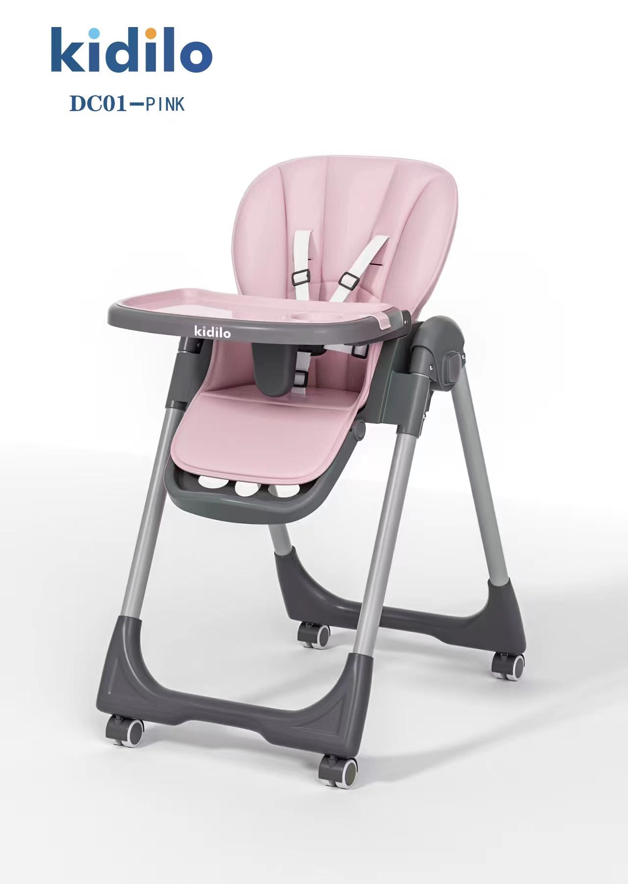 Kidilo Baby High Chair Foldable-AQ-DC01