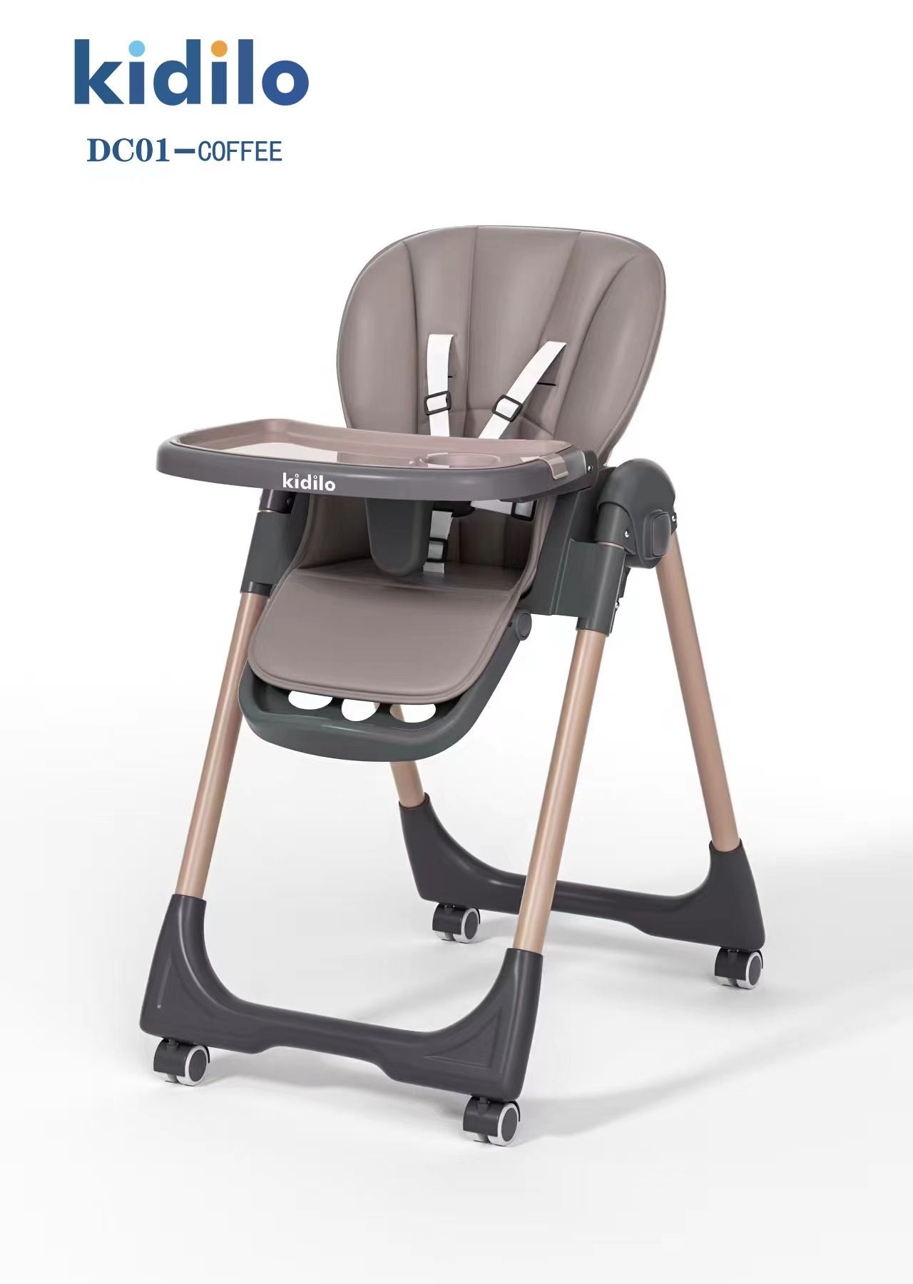 Kidilo Baby High Chair Foldable-AQ-DC01