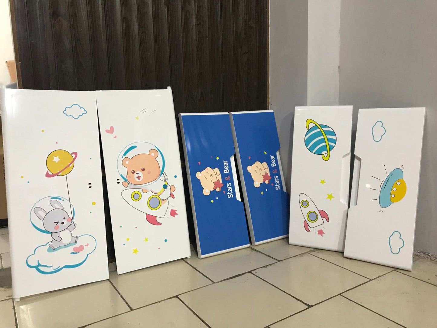 Space Theme 7 Layer Wardrobe