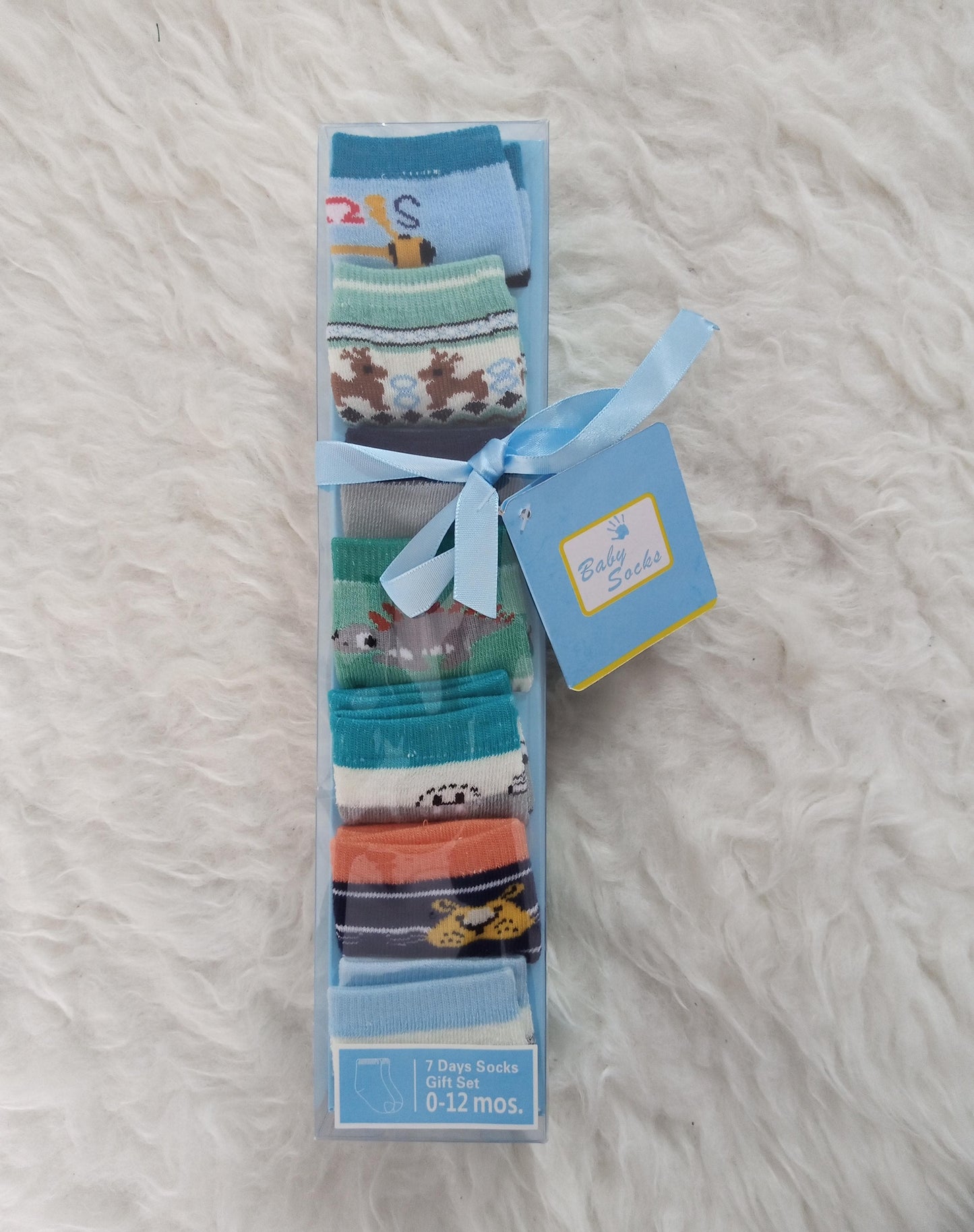 SH32-Pack of 7 Baby Socks