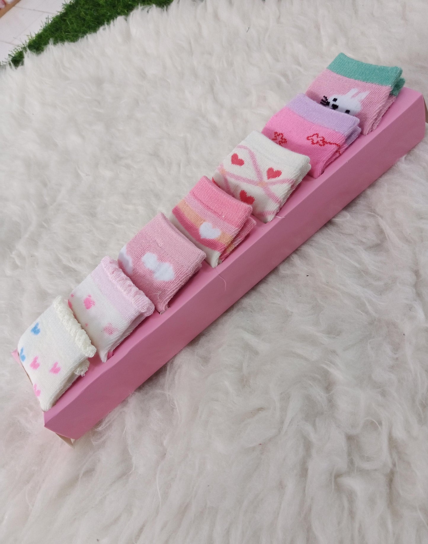 SH32-Pack of 7 Baby Socks