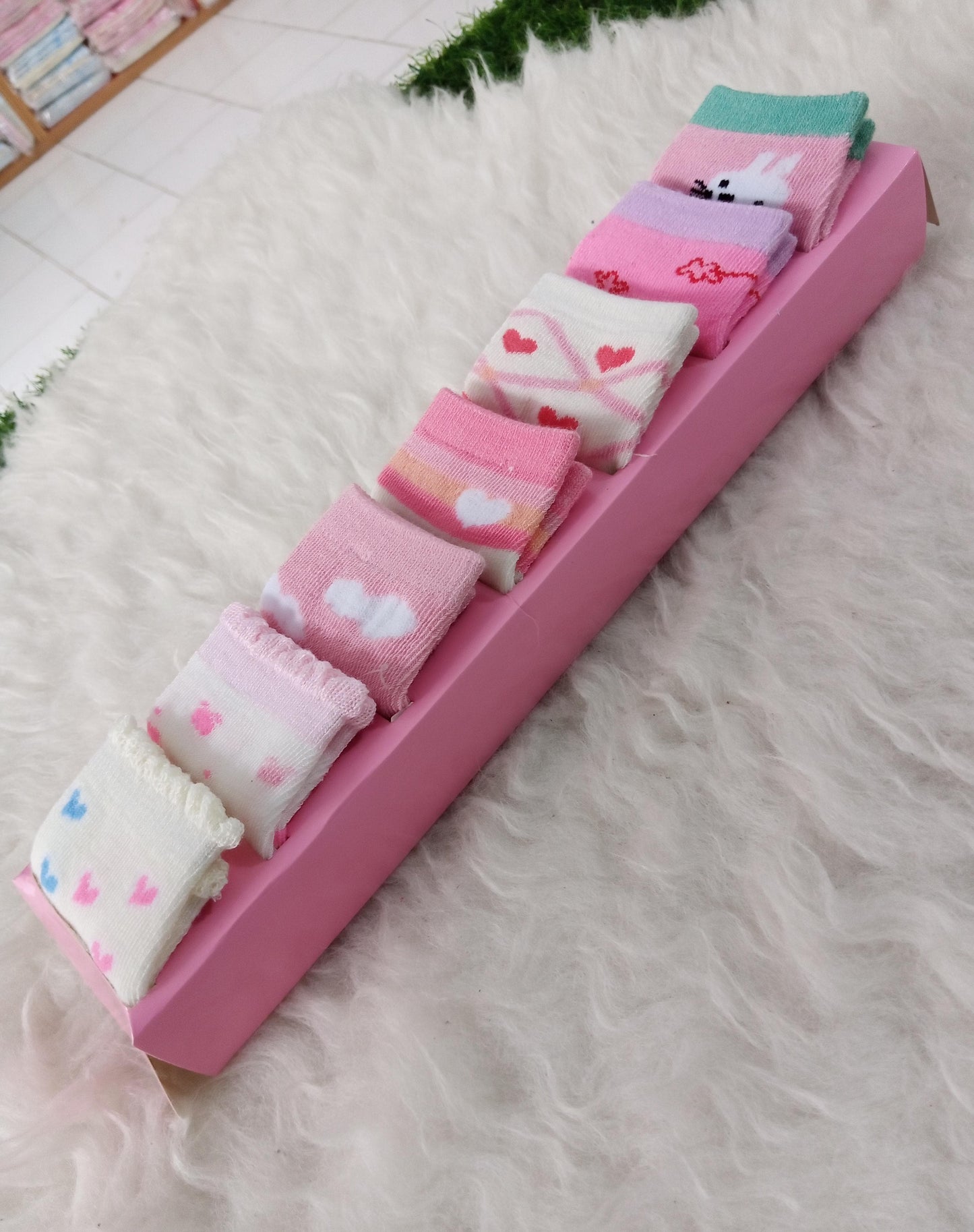 SH32-Pack of 7 Baby Socks