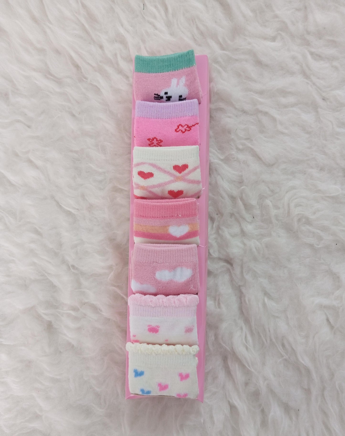 SH32-Pack of 7 Baby Socks