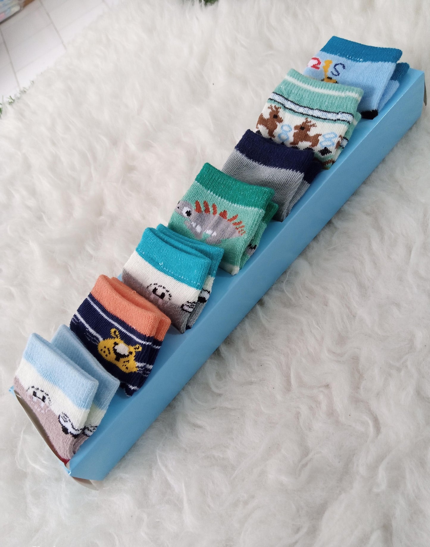SH32-Pack of 7 Baby Socks
