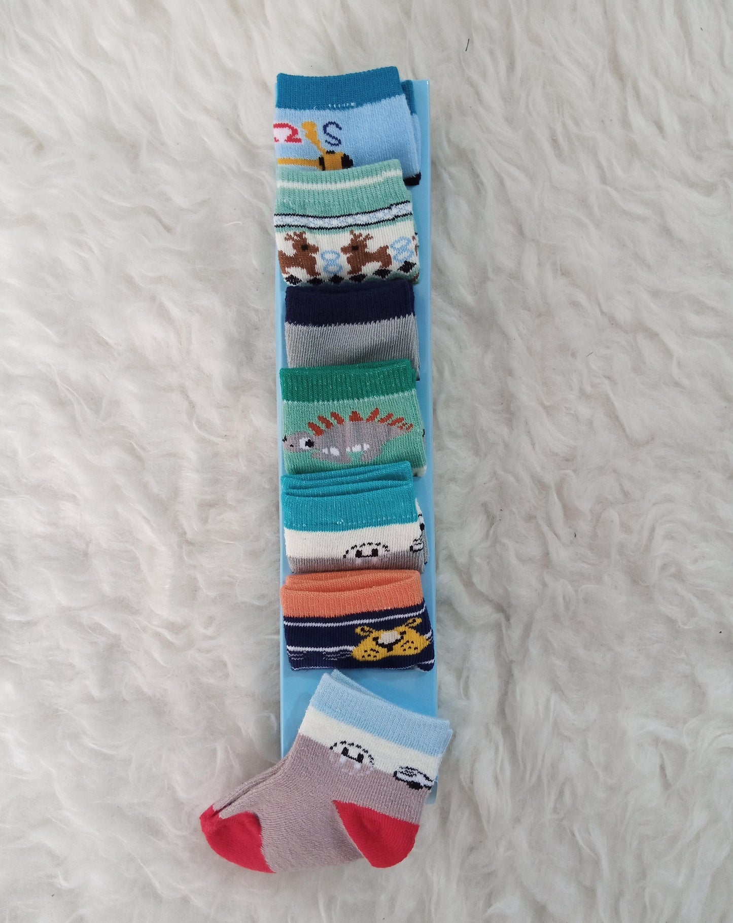 SH32-Pack of 7 Baby Socks