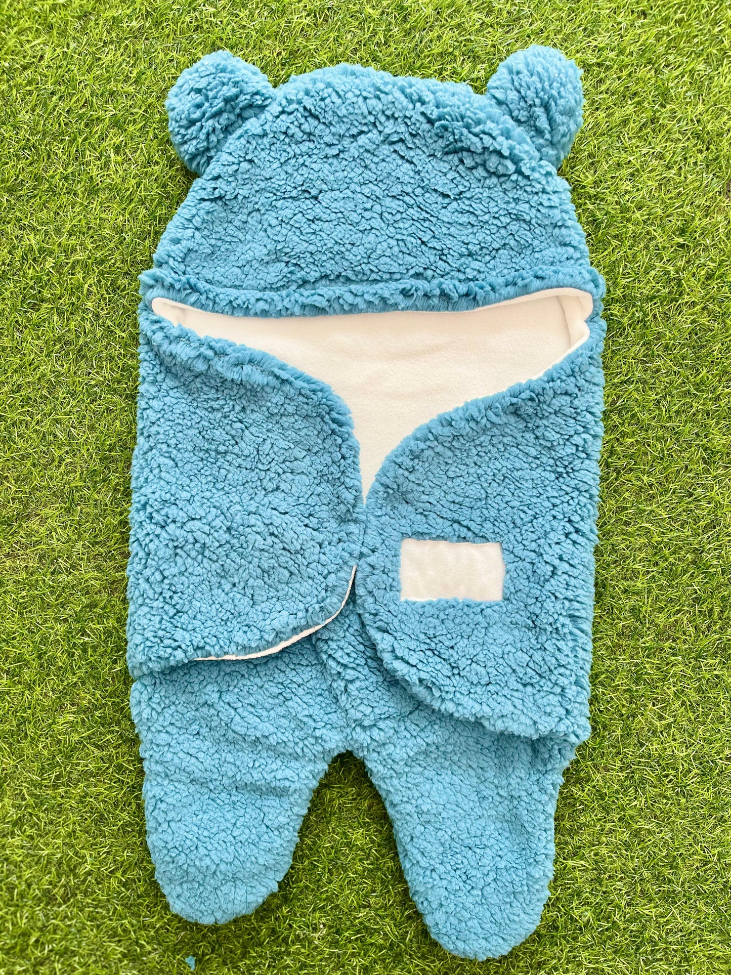 SHT351-Baby Romper Blanket Wrap (0-6M)