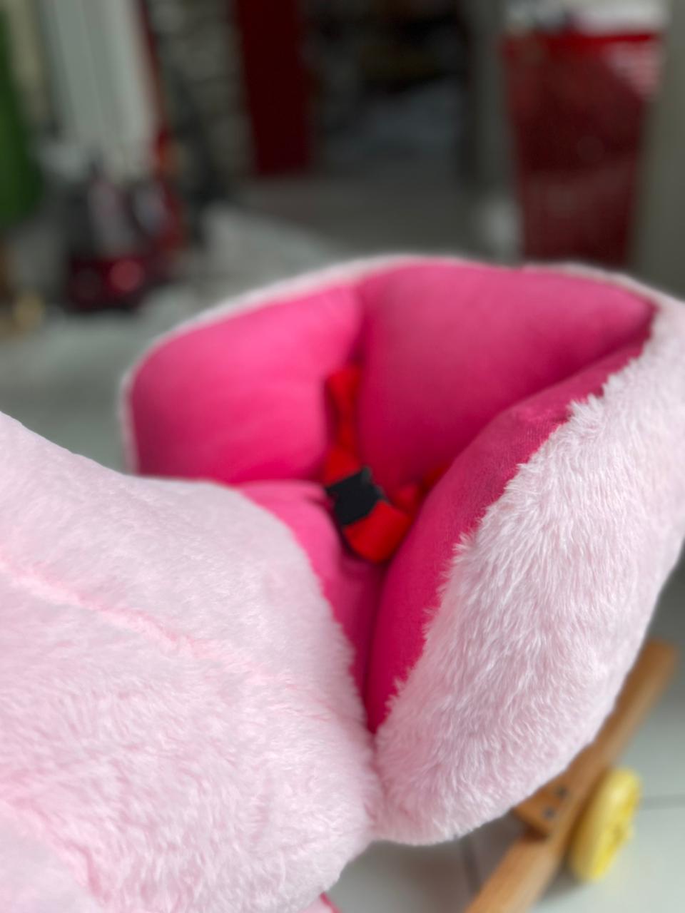 2in1 ride Rocker for Children Pink Bear-BZ