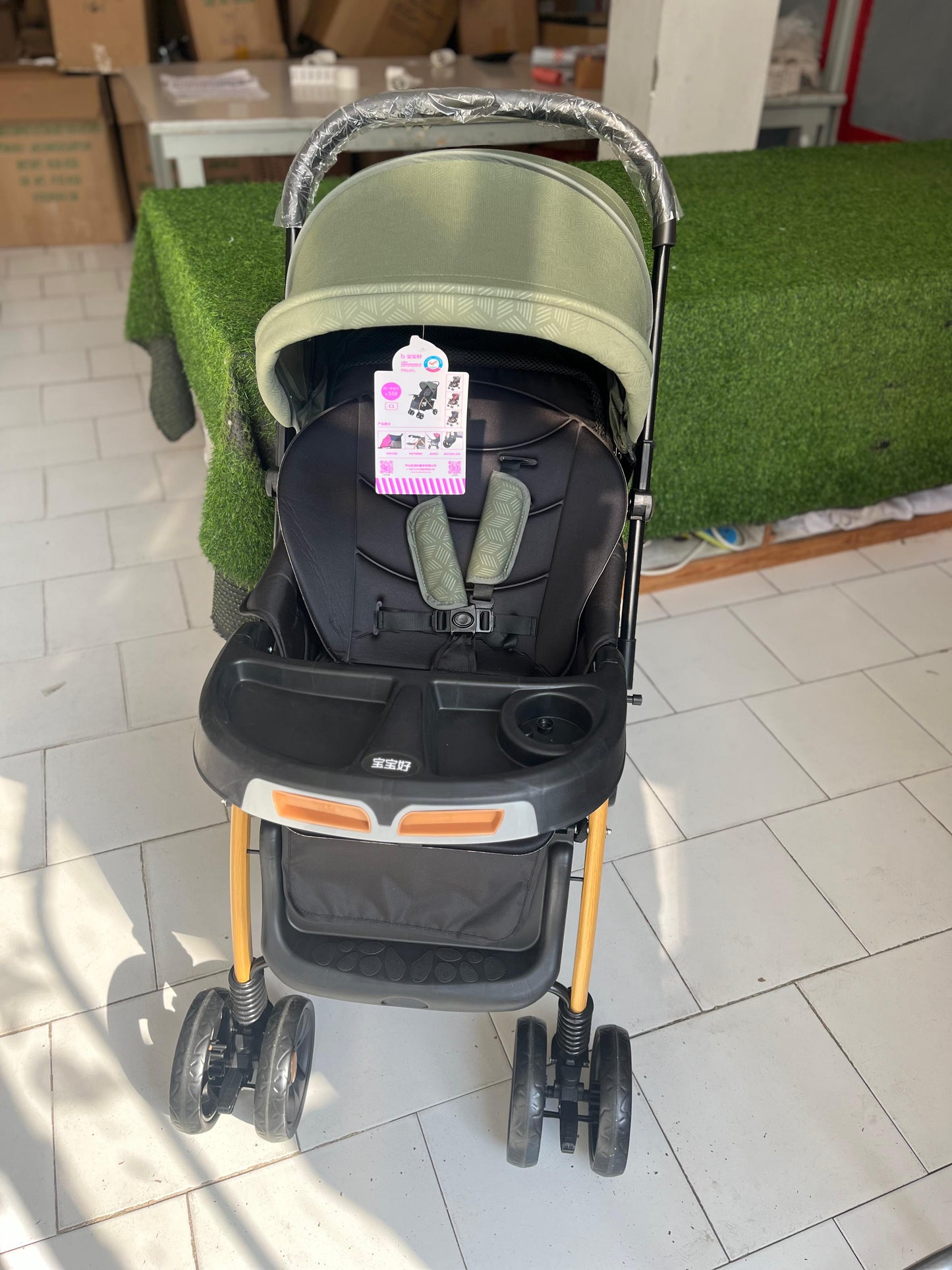 Compact Travel Stroller Easy Fold-AQ-C1