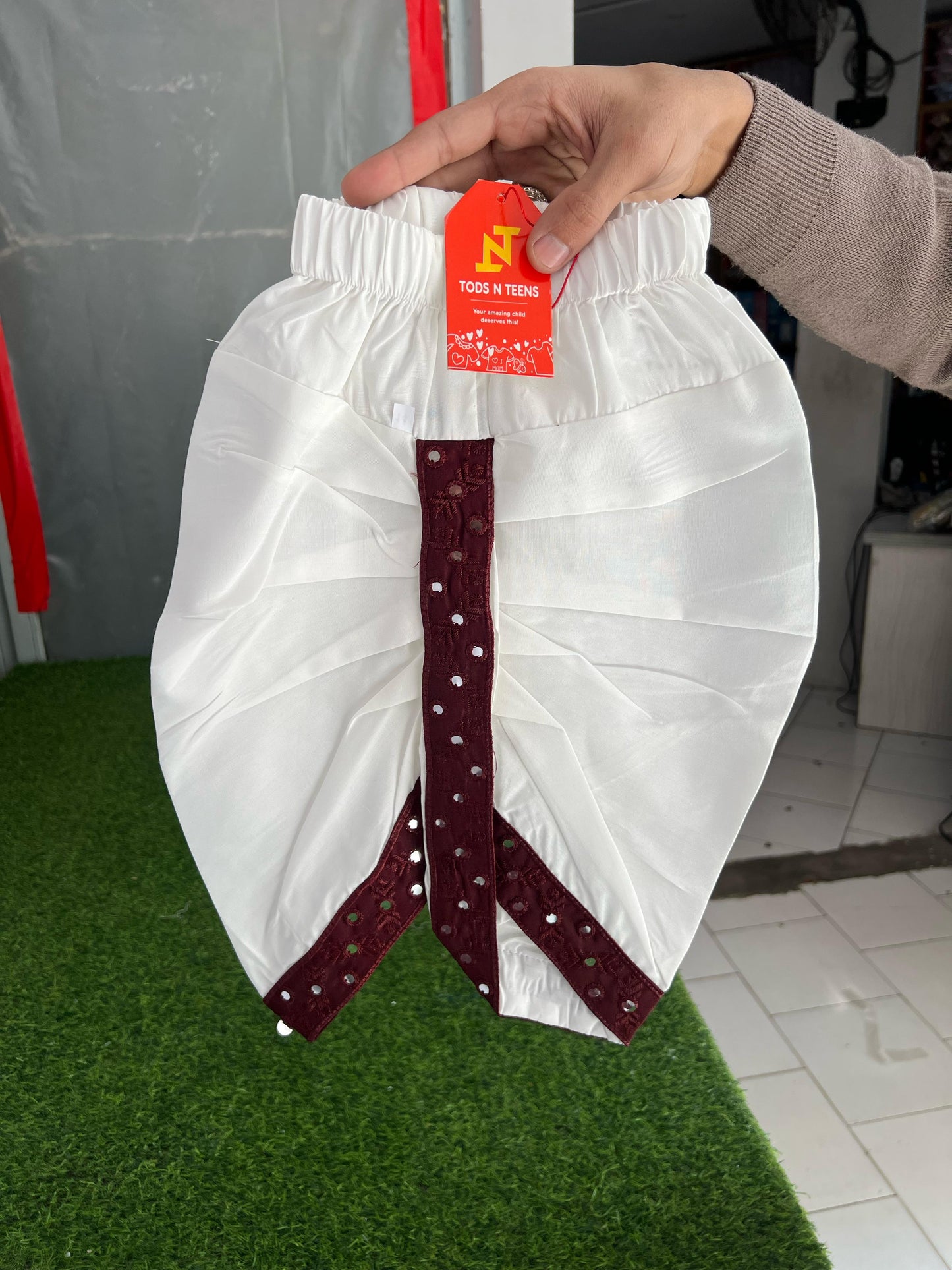 Dhoti + Kurta + Waistcoat 3 Pc 1-3 Years