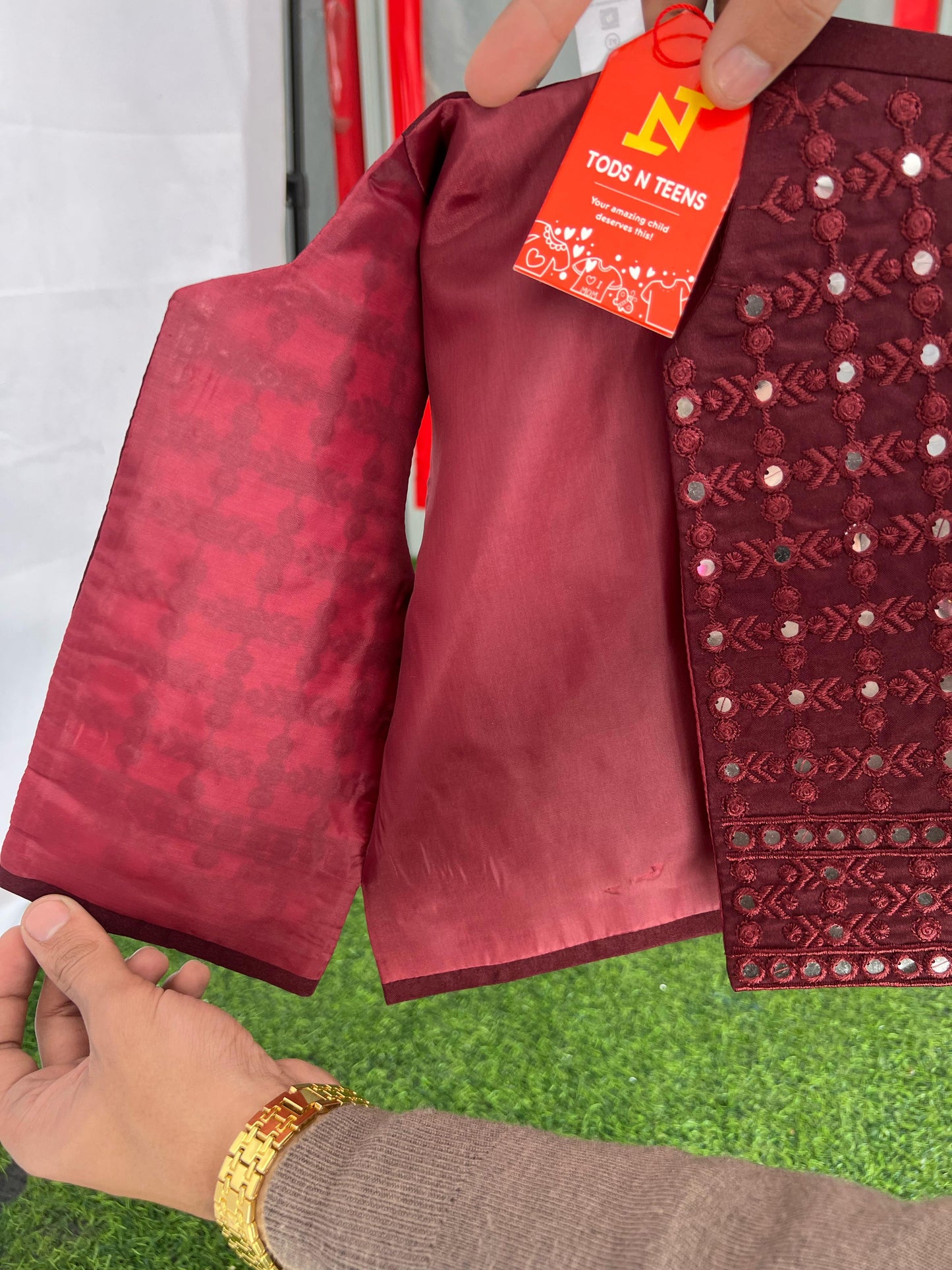 Dhoti + Kurta + Waistcoat 3 Pc 1-3 Years