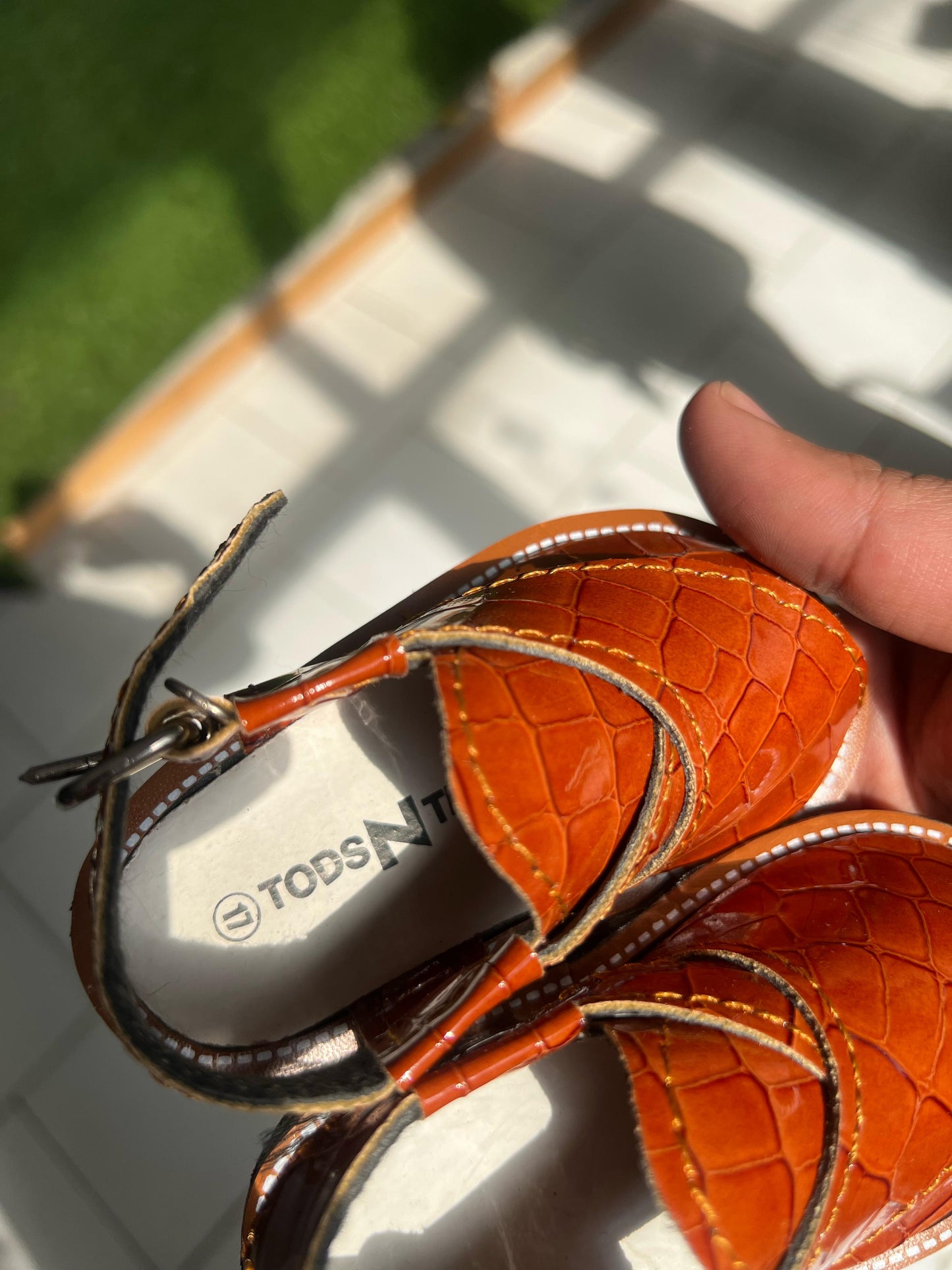 Brown Textured Peshwari Sandal (3-12M)