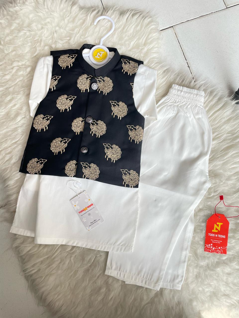 Black Sheep 3 Piece Eastern Dress (6-36M)