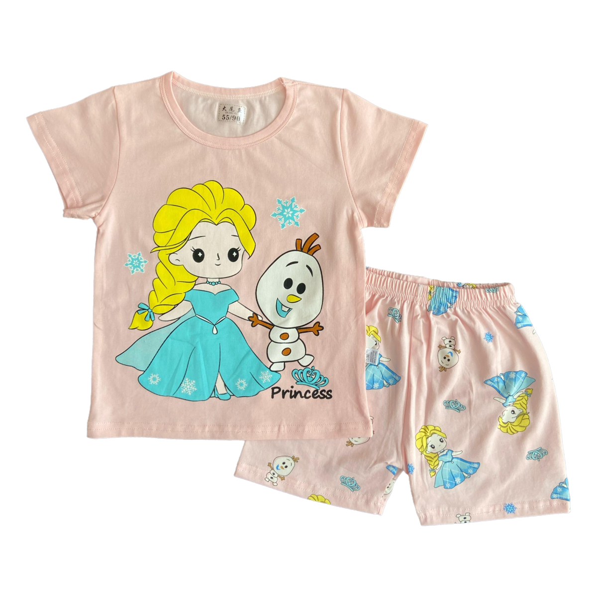Elsa Summer Short + Shirt Set