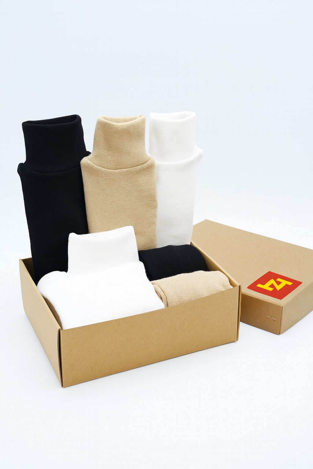 Pack of 6 Baby leggings & highnecks