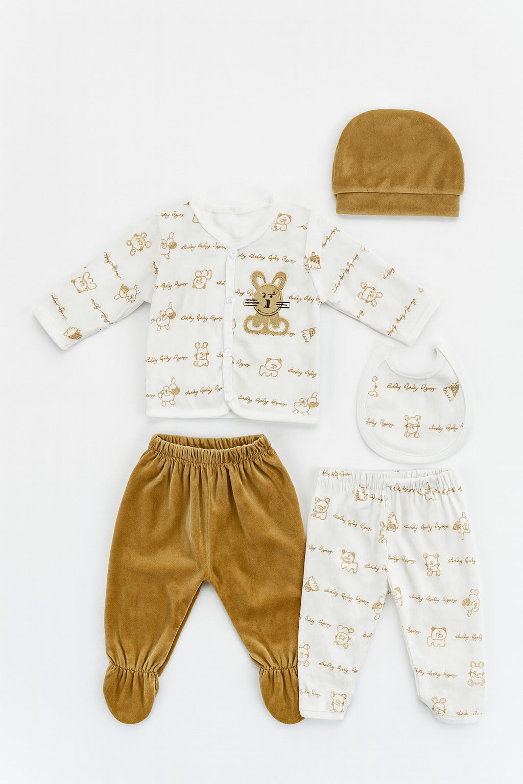 N1040-5 Pieces Winter Starter Set (0-3M)