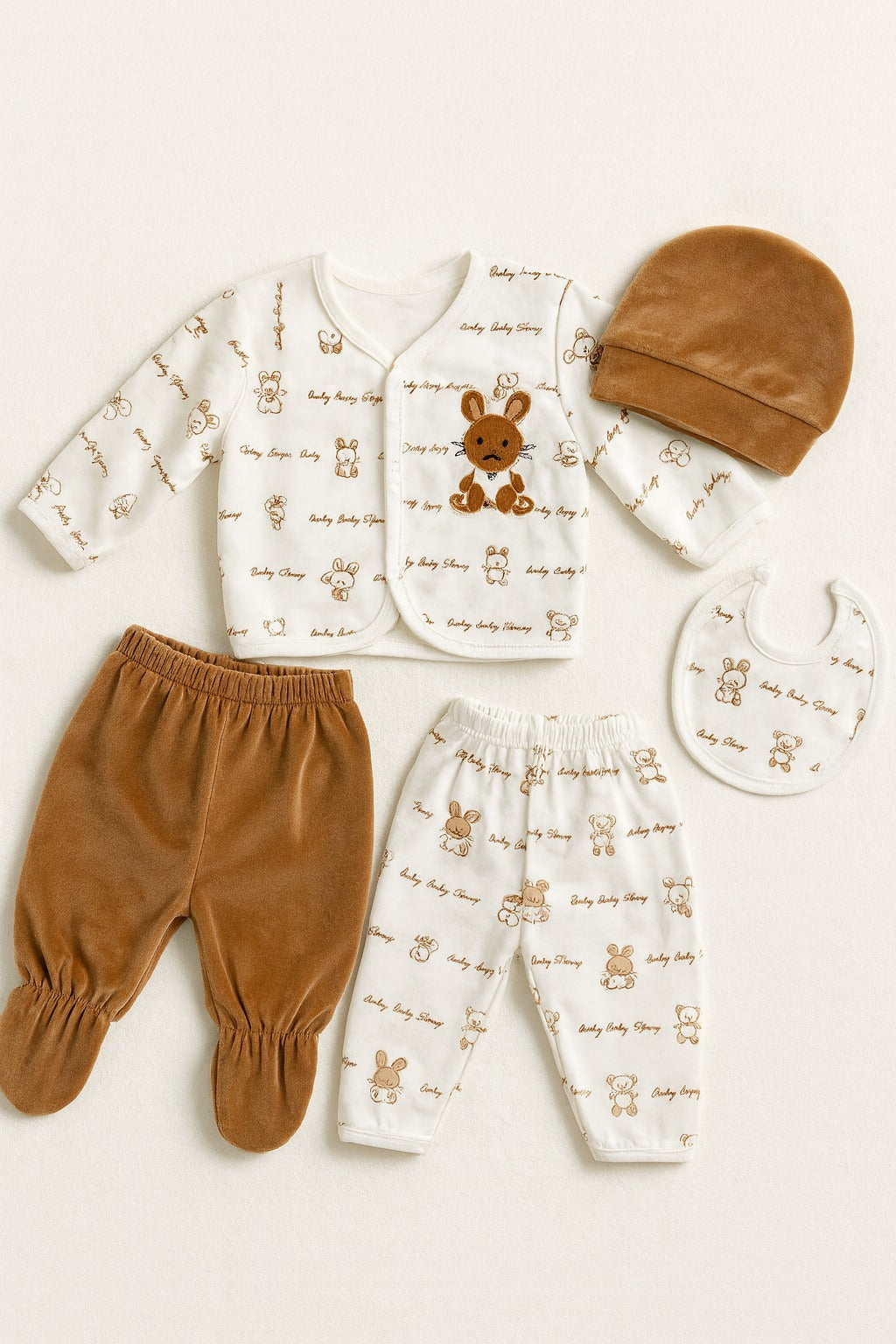 N1040-5 Pieces Winter Starter Set (0-3M)
