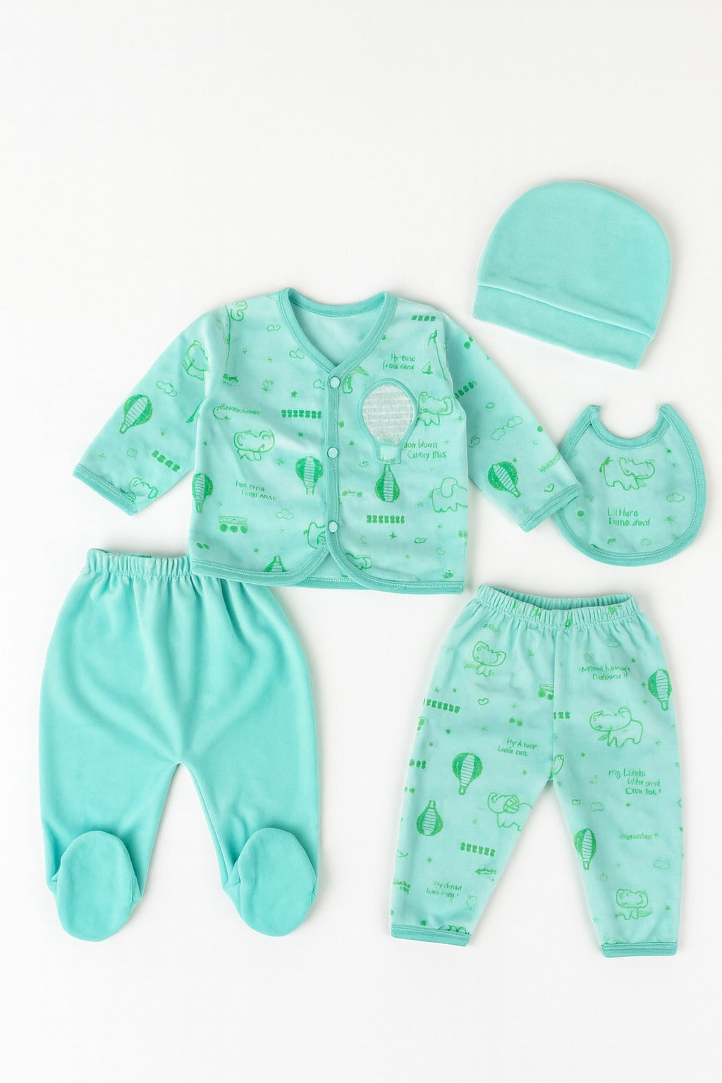 N1037-5 Pieces Winter Starter Set (0-3M)