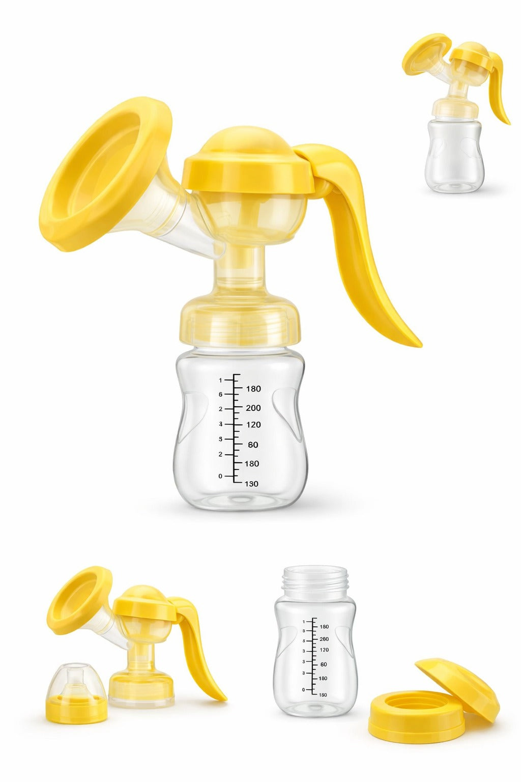 FE222-Manual Massage breast Pump