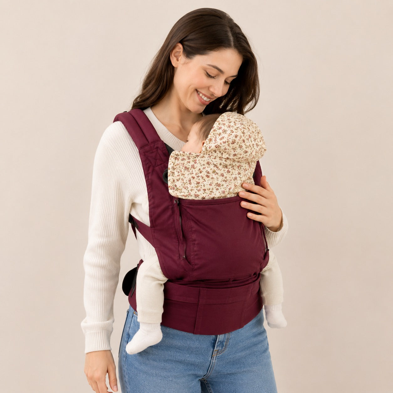 Ergonomic with Hood Adjustable baby Carrier