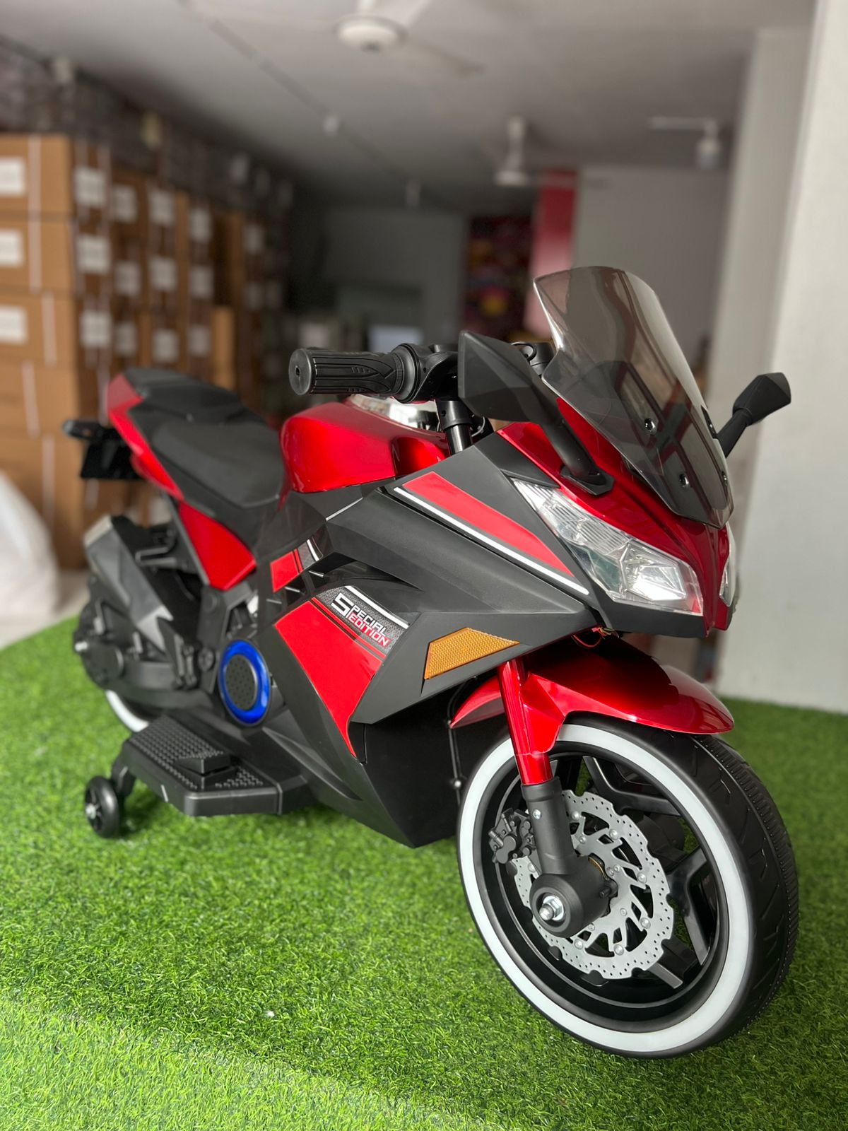 Ninja Style Kids Electric Ride on Bike-BZ-DLS07