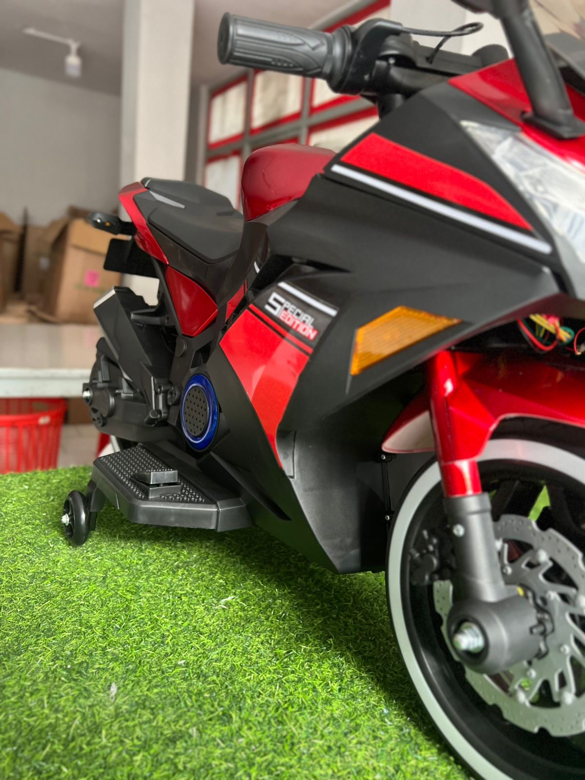 Ninja Style Kids Electric Ride on Bike-BZ-DLS07