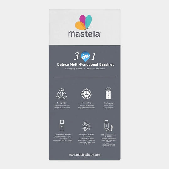 Mastela 3 in 1 Deluxe Multi-Functional Rocker