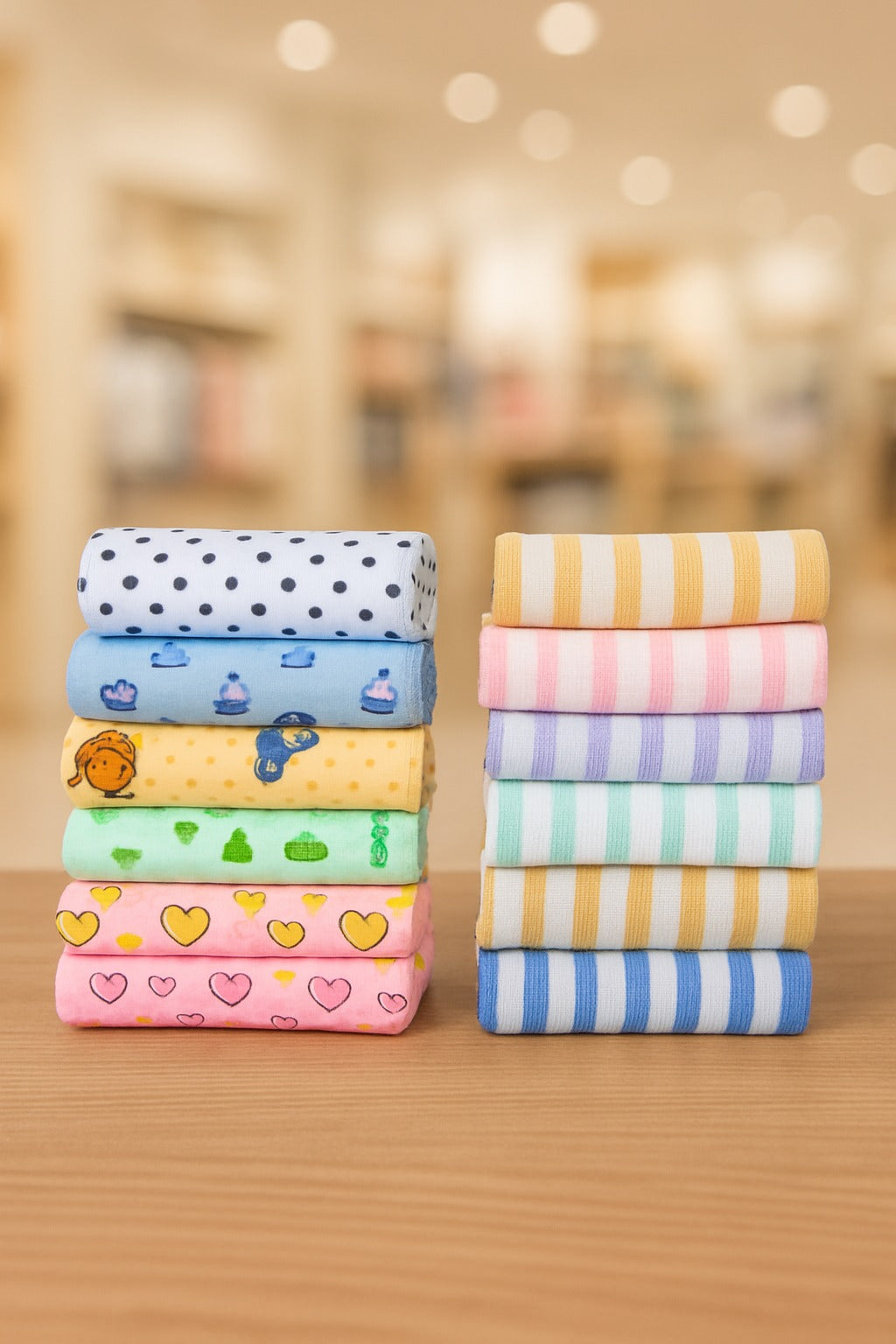 Pack of 6 Baby Face Towels
