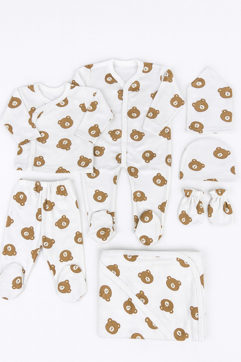 N993-7 Pieces Baby Starter Set - 0-3M